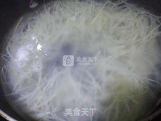 青椒土豆丝的做法步骤:6