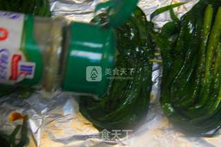 啤酒伴侣--烤韭菜的做法步骤:4