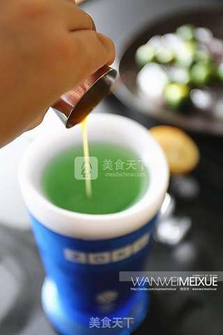 青柠冰沙的做法步骤:4