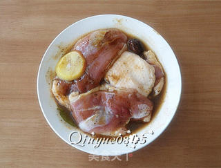 鸭肉卷的做法步骤:2