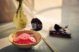 胭脂红藕的做法步骤:10