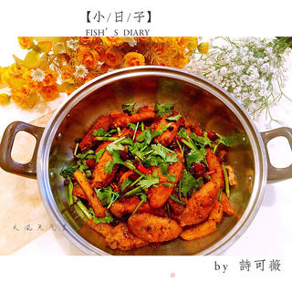 干锅鸡翅的做法步骤:16
