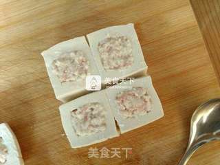 煎酿豆腐盒的做法步骤:4