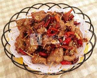 牙签肉的做法步骤:15