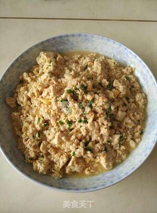 鸡刨豆腐的做法步骤:2
