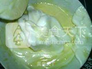 抹茶大理石戚风蛋糕的做法步骤:13