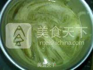抹茶大理石戚风蛋糕的做法步骤:20