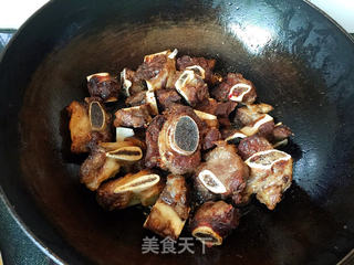 特色烧牛排的做法步骤:4