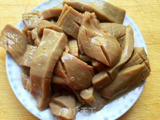 爆炒腰花的做法步骤:2