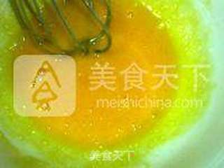 抹茶大理石戚风蛋糕的做法步骤:3