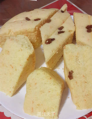 电饭煲版戚风蛋糕的做法步骤:16
