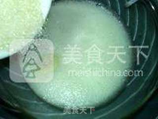 抹茶大理石戚风蛋糕的做法步骤:9