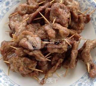 牙签肉的做法步骤:10