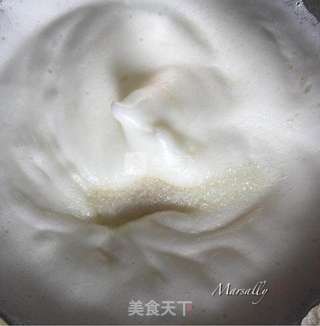 千叶纹戚风卷的做法步骤:9