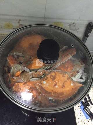 清蒸梭子蟹的做法步骤:3