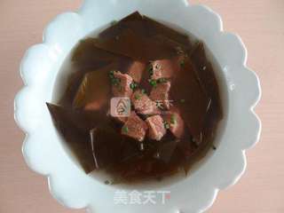 海带牛肉汤的做法步骤:10