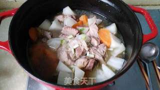 萝卜排骨汤的做法步骤:9