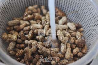 盐水花生的做法步骤:2