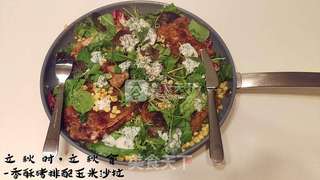 香酥猪排配玉米沙拉的做法步骤:13