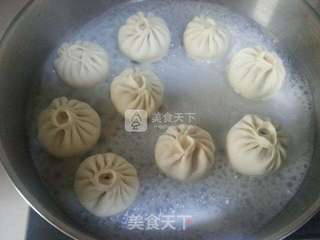 牛肉水煎包的做法步骤:11
