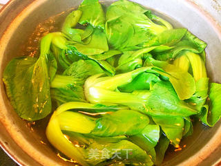 香菇油菜的做法步骤:3