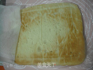 椰蓉玉米片面包卷的做法步骤:8