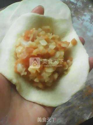 白菜肉包的做法步骤:7