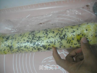 椰蓉玉米片面包卷的做法步骤:11