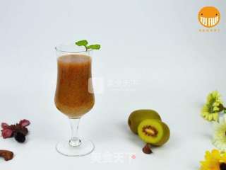 鸡尾酒奇异果果汁的做法步骤:4