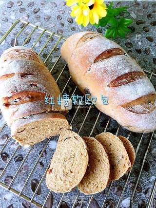 红糖葡萄干软欧包的做法步骤:7