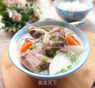 萝卜排骨汤的做法步骤:10