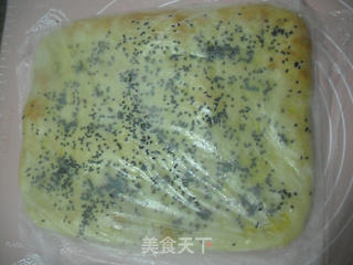 椰蓉玉米片面包卷的做法步骤:7