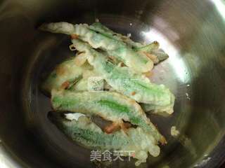 酥炸秋葵——换个方法吃秋葵的做法步骤:5