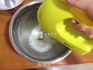 橙香戚风蛋糕的做法步骤:11