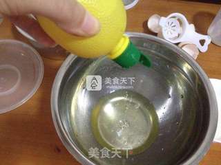橙香戚风蛋糕的做法步骤:10
