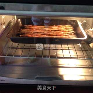 孜然烤串虾的做法步骤:6