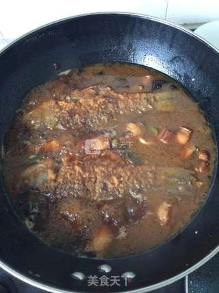鱼炖肉的做法步骤:23