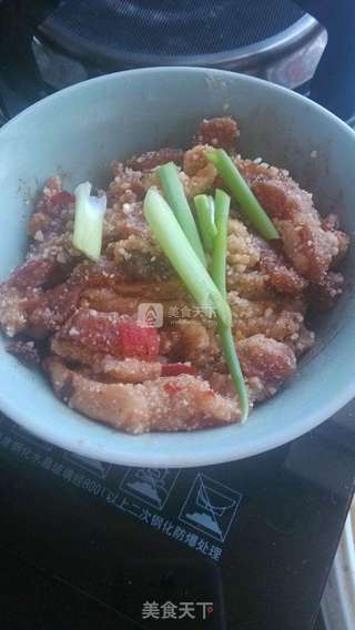 粉蒸肉的做法步骤:6