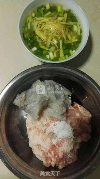 鲜虾小混沌的做法步骤:3