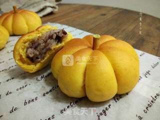 全麦糯米南瓜面包的做法步骤:27