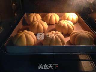 全麦糯米南瓜面包的做法步骤:23