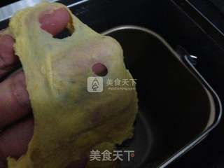 全麦糯米南瓜面包的做法步骤:4