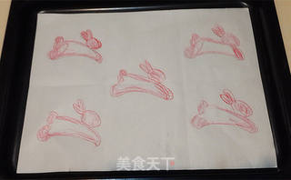 彩绘戚风蛋糕卷的做法步骤:17