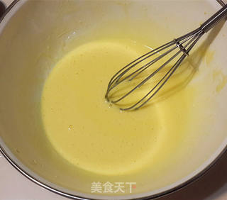 彩绘戚风蛋糕卷的做法步骤:3