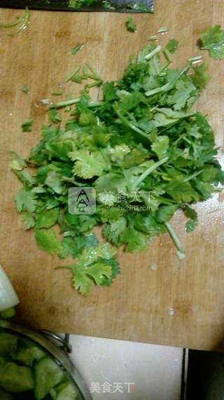 东北菜之老虎菜的做法步骤:4