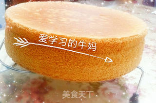 适合烘焙新手的基础戚风的做法步骤:21
