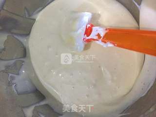 蓝莓戚风蛋糕卷的做法步骤:11