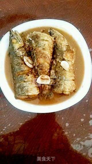 红烧鲅鱼的做法步骤:11