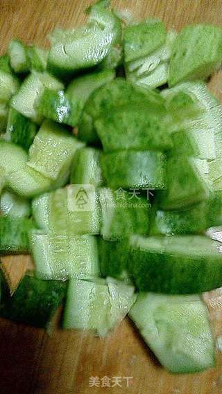 东北菜之老虎菜的做法步骤:3