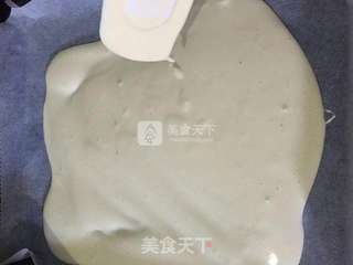 蓝莓戚风蛋糕卷的做法步骤:13